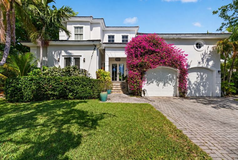 Front and driveway